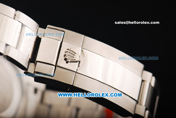 Rolex GMT Master II Swiss ETA 2836 Automatic Movement Full Steel with Black Dial - Ceramic Bezel - Click Image to Close